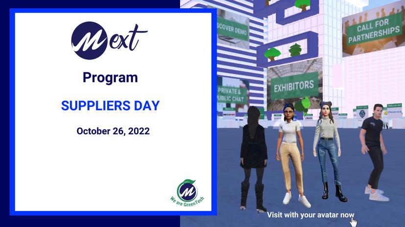 HIGH-TECH SUPPLIERS DAY is an event arranged by Must on 26th October 2022 HIGH-TECH SUPPLIERS DAY is an event arranged by Must on 26th October 2022