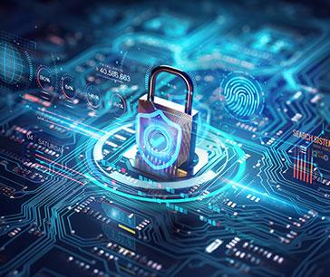 Visual representation of Threat Intelligence concept Visual representation of Threat Intelligence concept